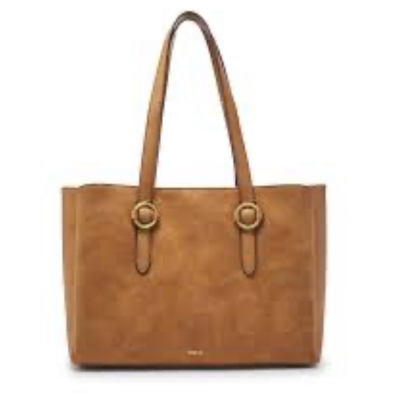 Rellic by Fossil‎ brown camel shoulder bag purse - Picture 1 of 7
